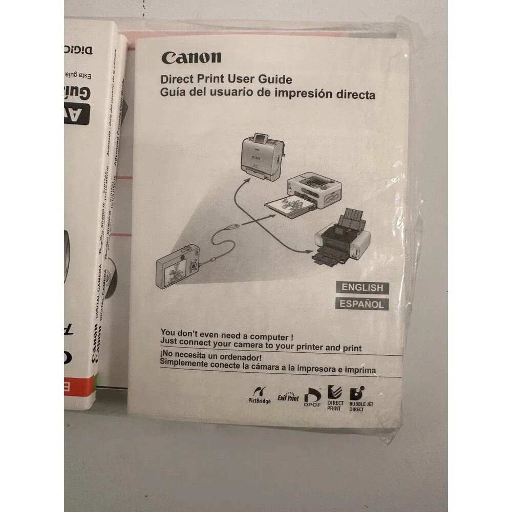 Canon PowerShot SD800 IS Elph User Guide Digital Camera 1XUS 850 Manuals Only